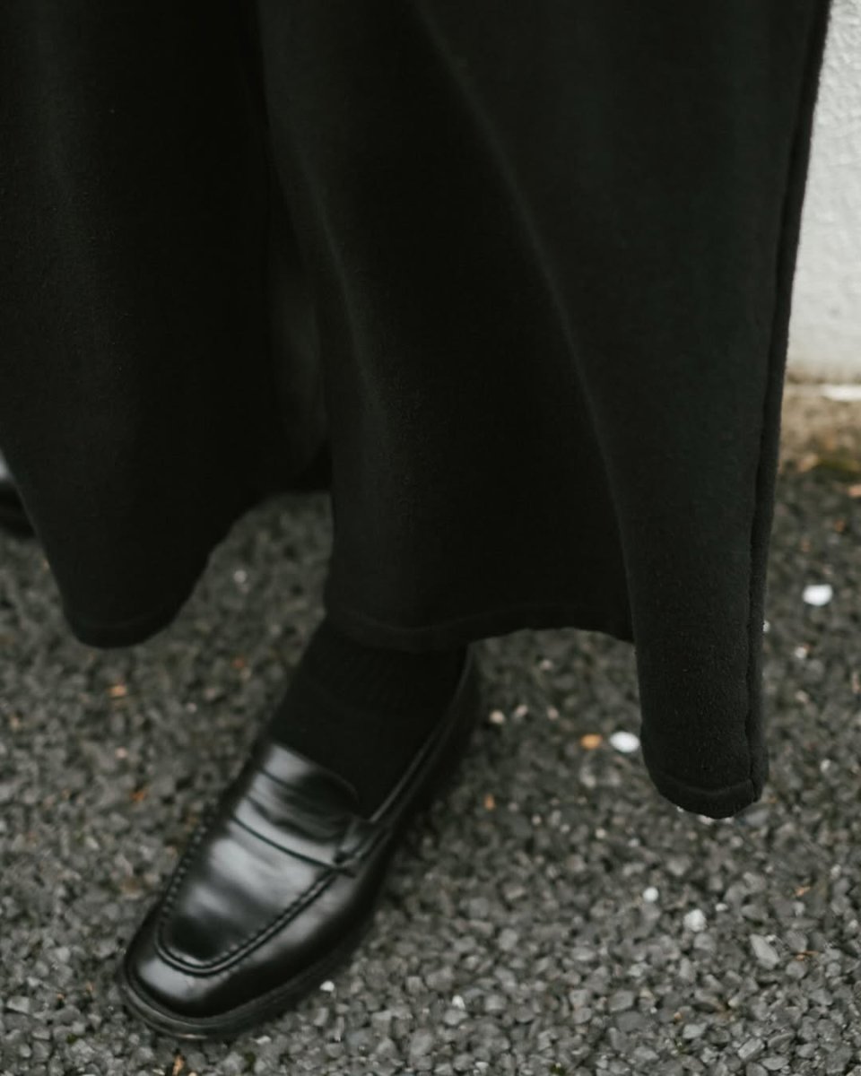 画像8: COOTIE PRODUCTIONS/Venice Sweat Shin Cut Wide Easy Pants（Black）［スウェットシンカットワイドイージーパンツ-26春夏］ (8)