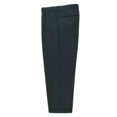 画像1: WACKO MARIA/DORMEUIL / DOUBLE PLEATED TROUSERS（DARK BLUE）［ツータックスラックス-26春夏］ (1)