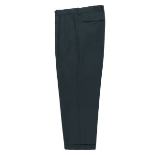 WACKO MARIA/DORMEUIL / DOUBLE PLEATED TROUSERS（DARK BLUE