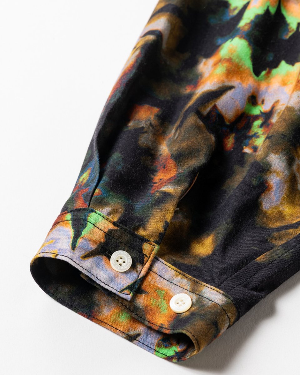 画像11: TIGHTBOOTH/BLOOM L/S SHIRT（Black）［ブルームシャツ-26春夏］ (11)