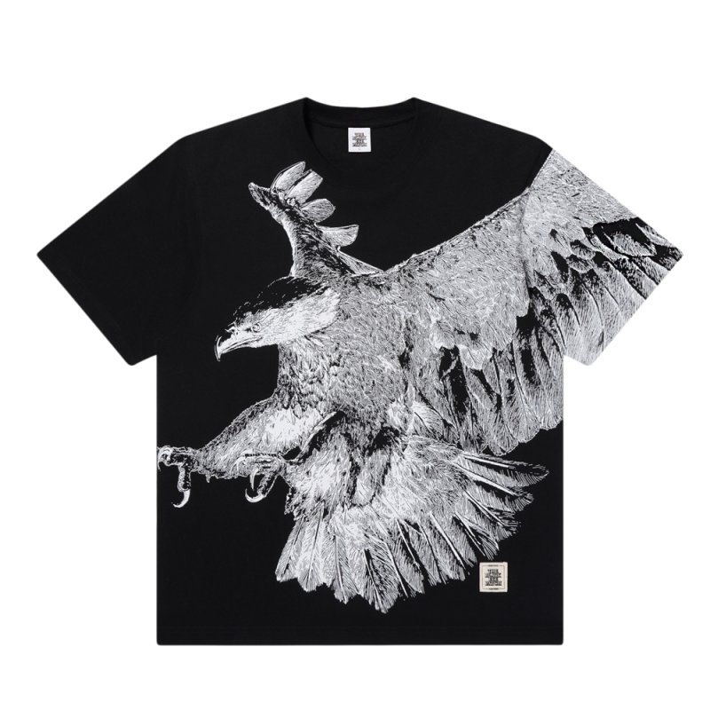 画像1: BlackEyePatch/EAGLE BLASTOVER TEE（BLACK）