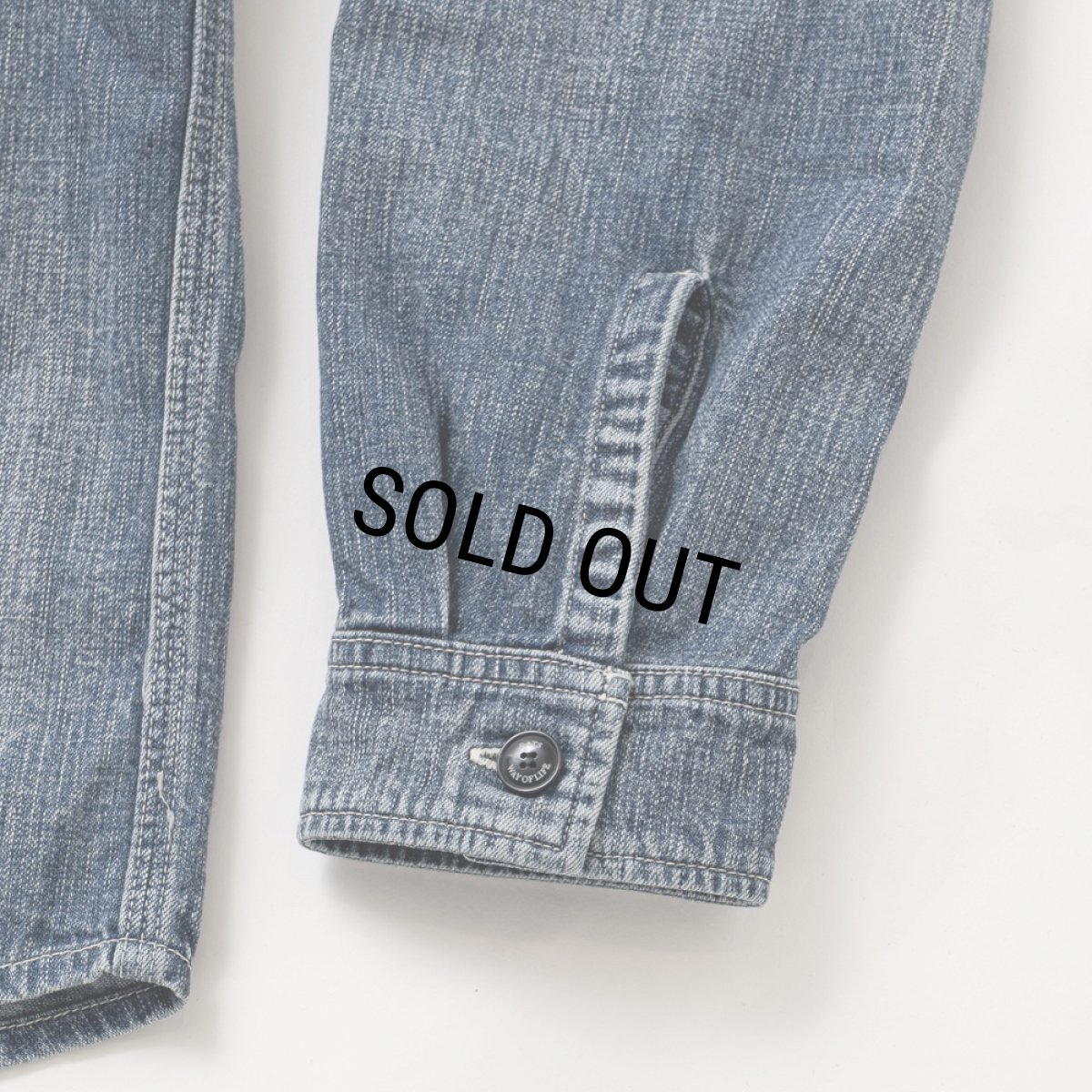 画像7: RATS/STAND COLLAR DENIM SHIRT（INDIGO）［スタンドカラーデニムシャツ-26春夏］ (7)