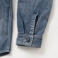 画像7: RATS/STAND COLLAR DENIM SHIRT（INDIGO）［スタンドカラーデニムシャツ-26春夏］ (7)