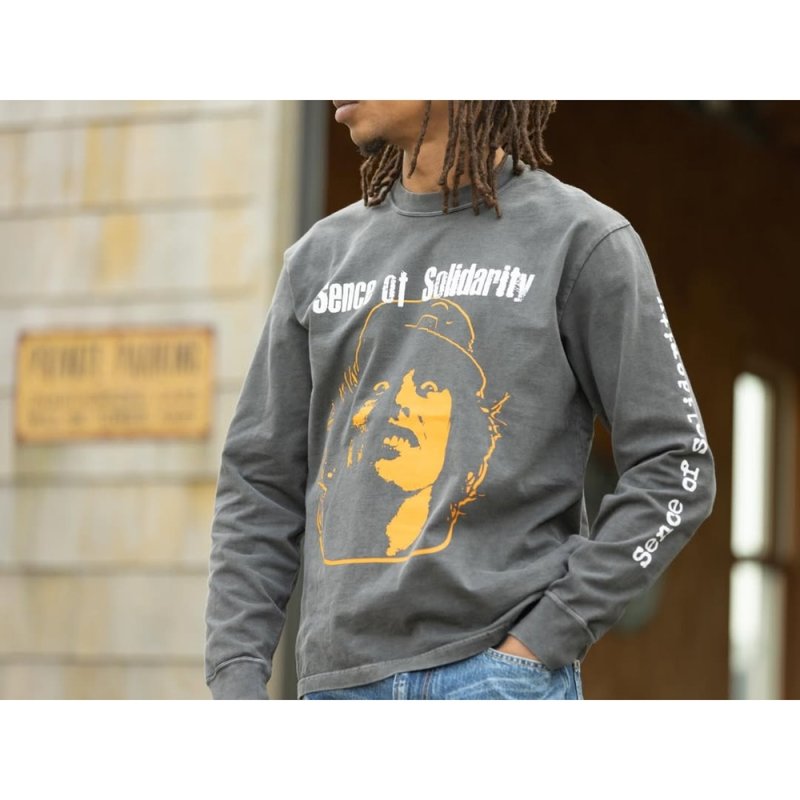 画像3: RATS/PIGMENT DYED L/S TEE（ORANGE）［ピグメントダイ長袖T-26春夏］