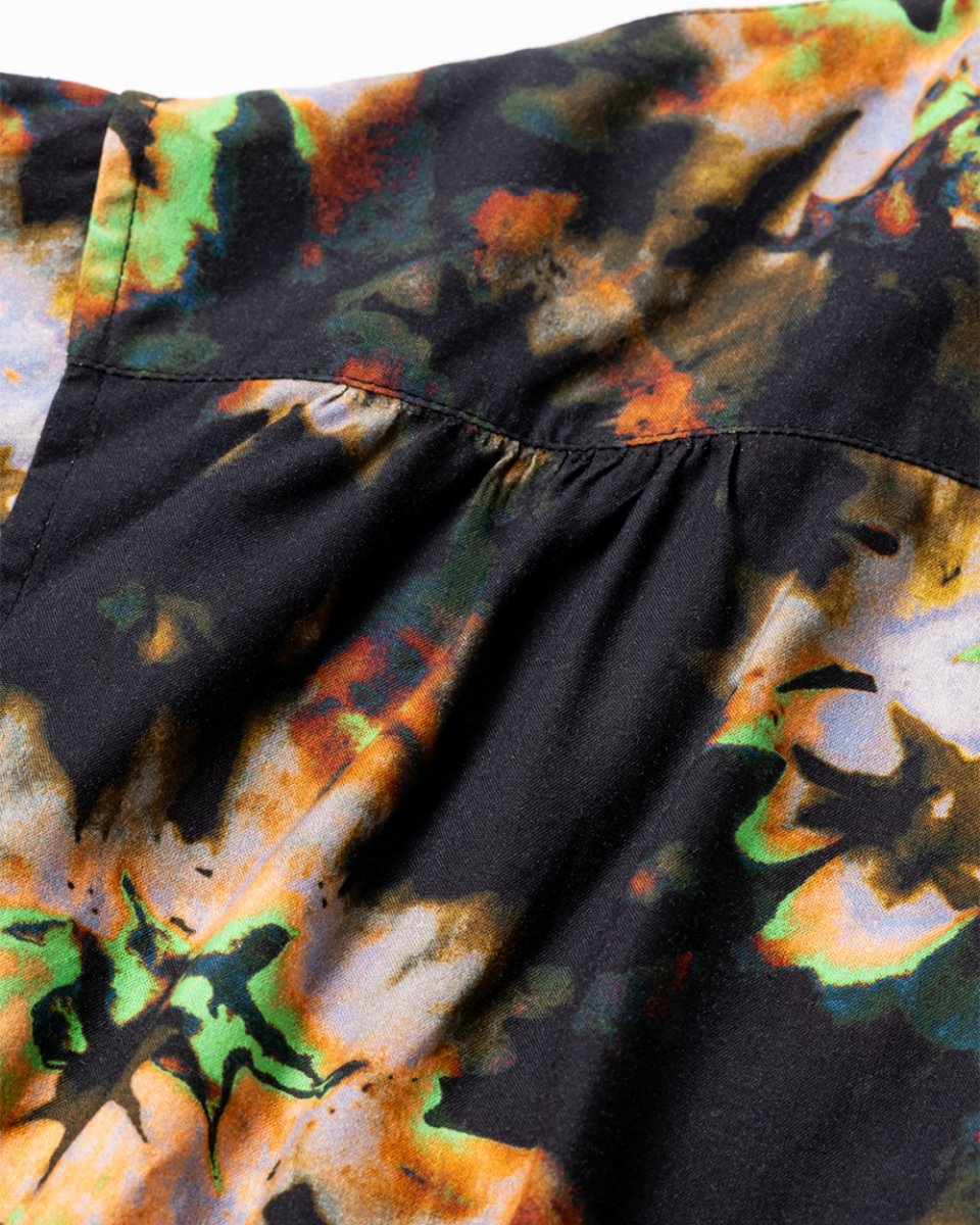 画像10: TIGHTBOOTH/BLOOM L/S SHIRT（Black）［ブルームシャツ-26春夏］ (10)