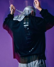 画像3: TIGHTBOOTH/LABEL LOGO L/S T-SHIRT（Gray）［ラベルロゴ長袖T-26春夏］ (3)