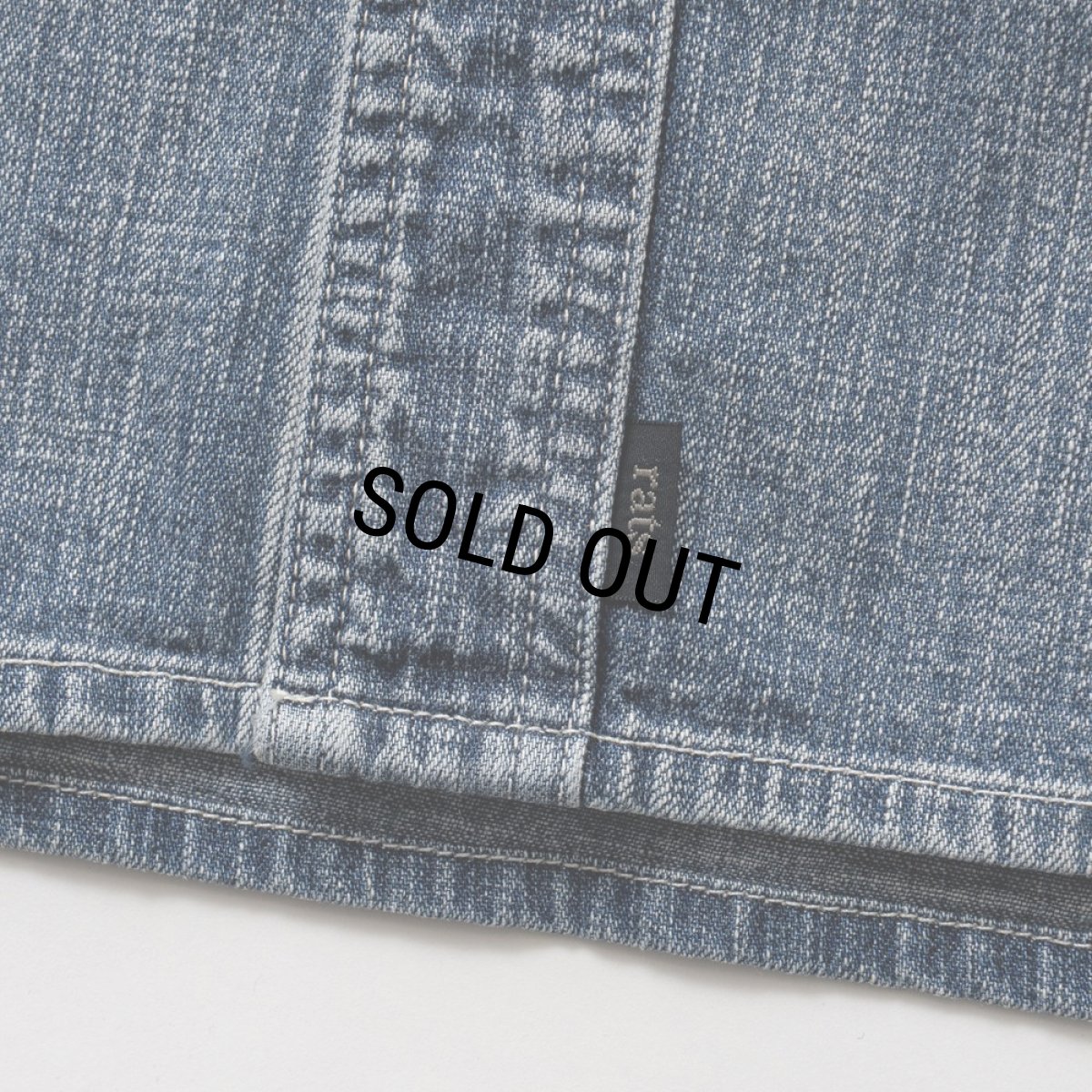 画像6: RATS/STAND COLLAR DENIM SHIRT（INDIGO）［スタンドカラーデニムシャツ-26春夏］ (6)