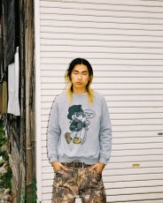 画像3: BlackEyePatch/BOOTLEG RAT CREW SWEAT（HEATHER GRAY） (3)