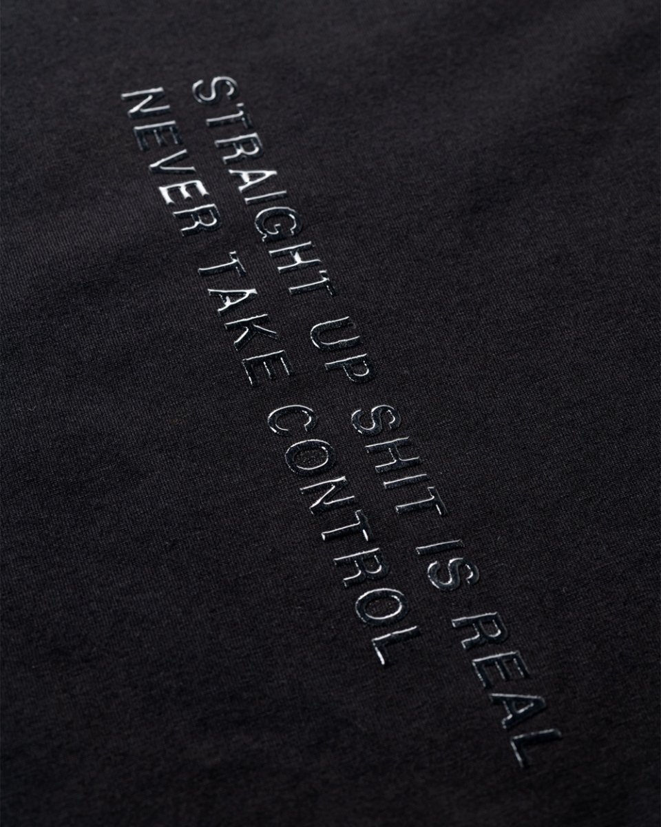 画像7: TIGHTBOOTH/LABEL LOGO L/S T-SHIRT（Black）［ラベルロゴ長袖T-26春夏］ (7)