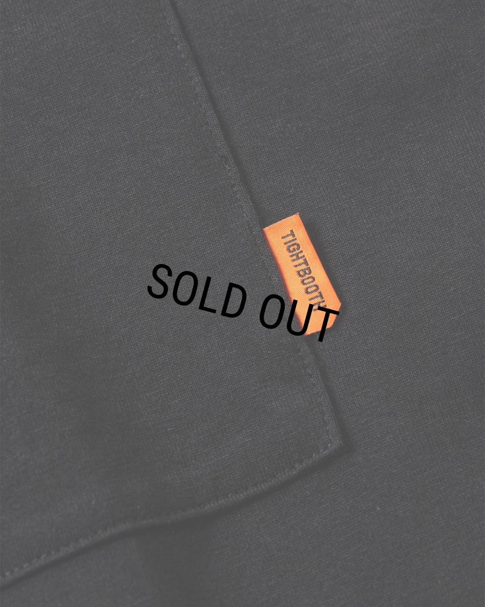 画像5: TIGHTBOOTH/LABEL LOGO L/S T-SHIRT（Black）［ラベルロゴ長袖T-26春夏］ (5)