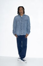 画像10: RATS/STAND COLLAR DENIM SHIRT（INDIGO）［スタンドカラーデニムシャツ-26春夏］ (10)
