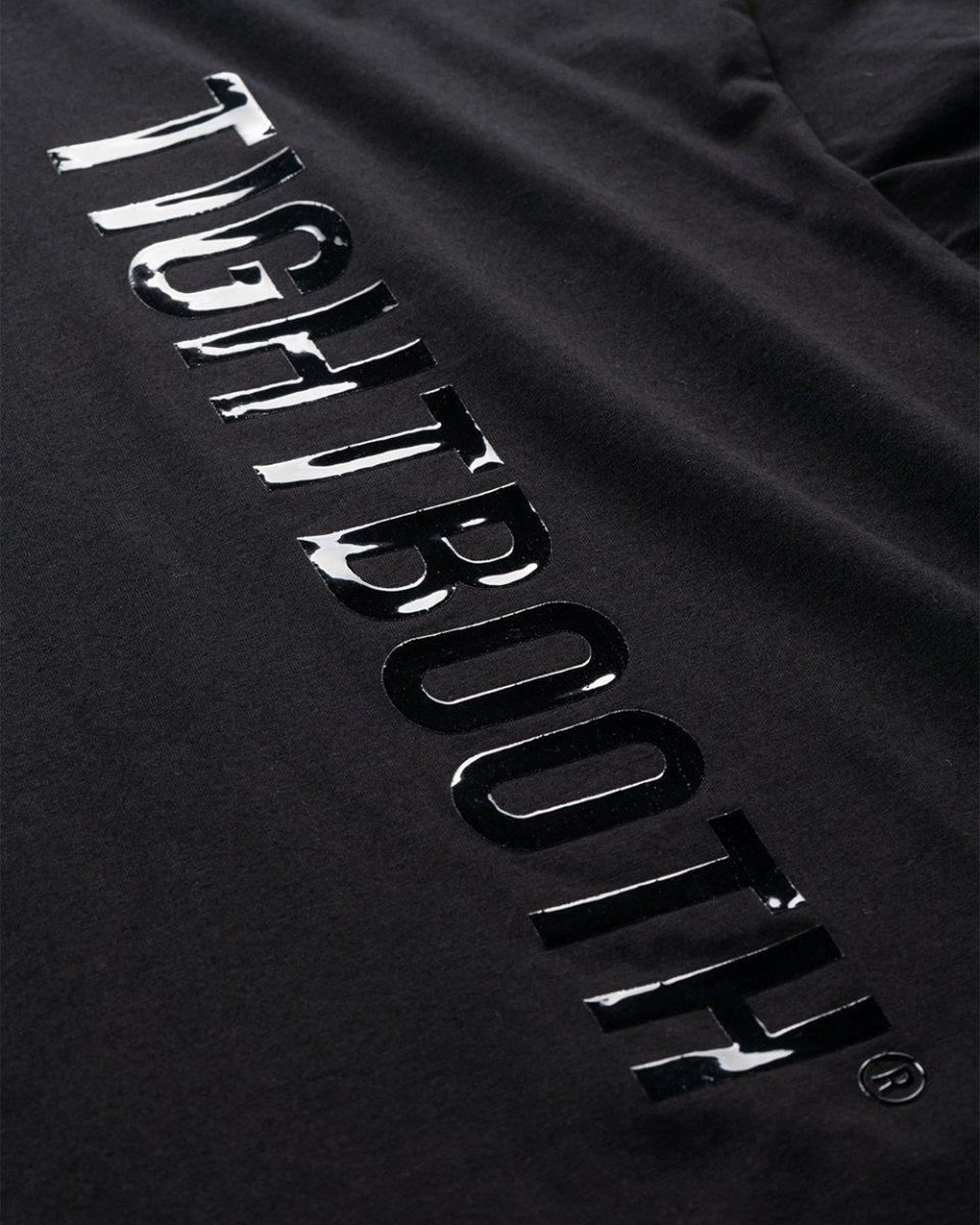 画像6: TIGHTBOOTH/LABEL LOGO L/S T-SHIRT（Black）［ラベルロゴ長袖T-26春夏］ (6)