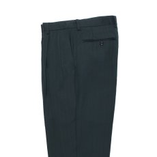 画像2: WACKO MARIA/DORMEUIL / DOUBLE PLEATED TROUSERS（DARK BLUE）［ツータックスラックス-26春夏］ (2)