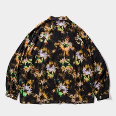 画像2: TIGHTBOOTH/BLOOM L/S SHIRT（Black）［ブルームシャツ-26春夏］ (2)
