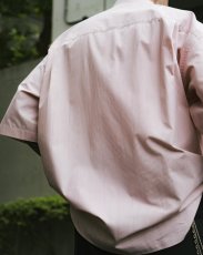 画像6: COOTIE PRODUCTIONS/Stripe Broad S/S Shirt（Pink）［ストライプブロードシャツ-26春夏］ (6)