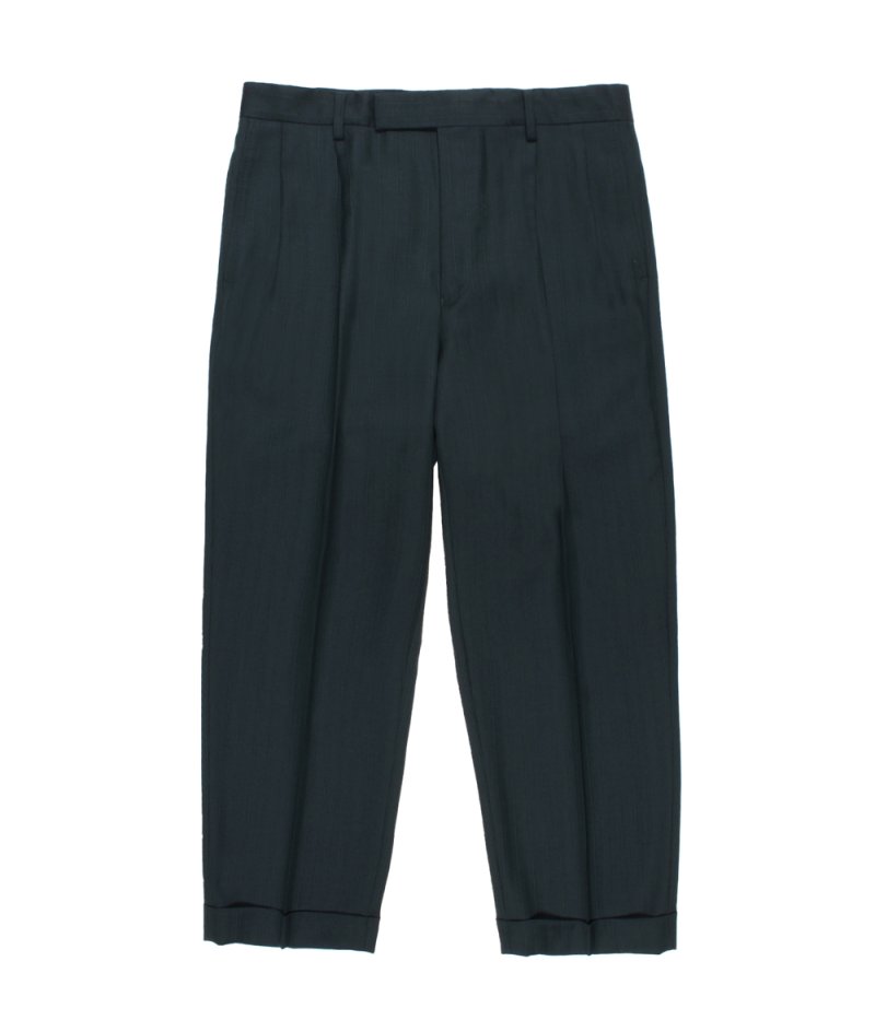 画像2: WACKO MARIA/DORMEUIL / DOUBLE PLEATED TROUSERS（DARK BLUE）［ツータックスラックス-26春夏］