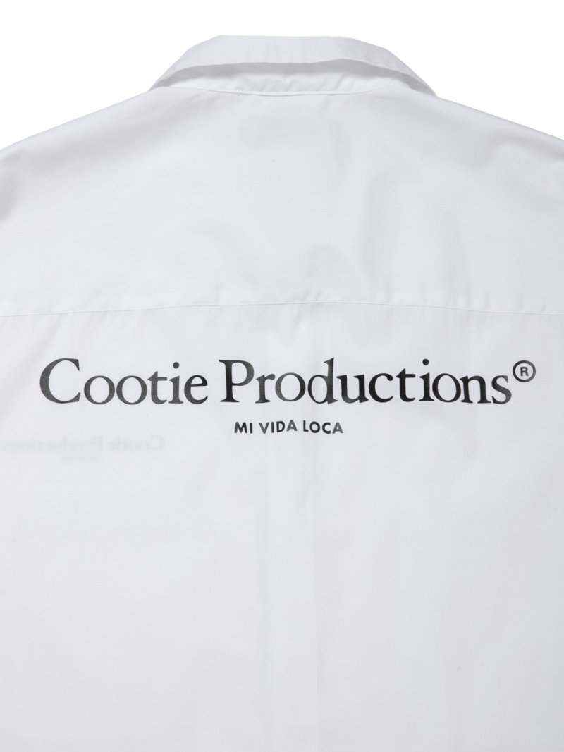 画像3: COOTIE PRODUCTIONS/Broad S/S Work Shirt（White）［ブロードワークシャツ-26春夏］
