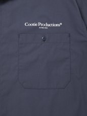画像4: COOTIE PRODUCTIONS/Broad S/S Work Shirt（Navy）［ブロードワークシャツ-26春夏］ (4)