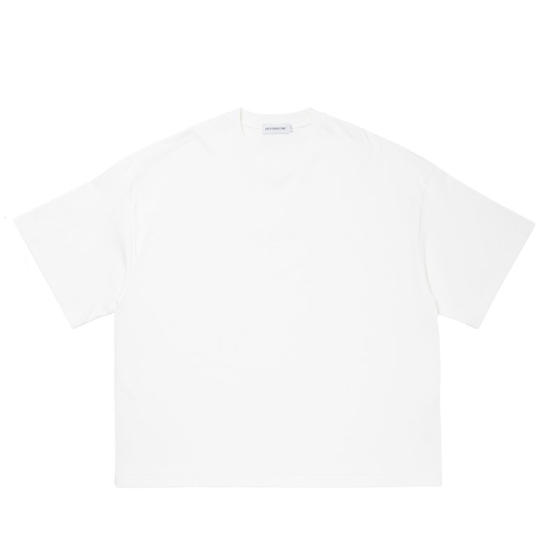 画像1: COOTIE PRODUCTIONS/Spanish Pima Boxy S/S Tee（White）［スパニッシュピマボクシーT-26春夏］