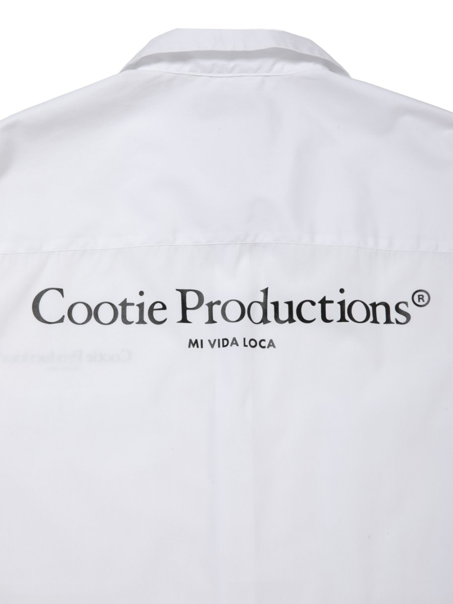 画像5: COOTIE PRODUCTIONS/Broad S/S Work Shirt（White）［ブロードワークシャツ-26春夏］ (5)