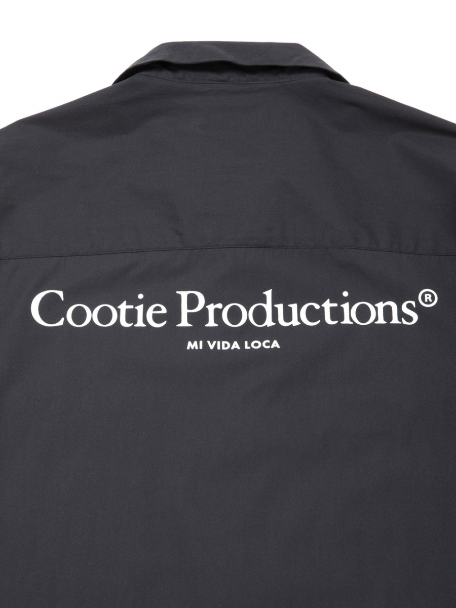 画像5: COOTIE PRODUCTIONS/Broad S/S Work Shirt（Black）［ブロードワークシャツ-26春夏］ (5)
