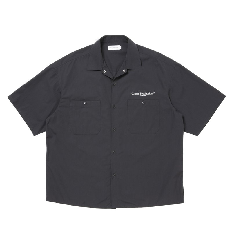 画像1: COOTIE PRODUCTIONS/Broad S/S Work Shirt（Black）［ブロードワークシャツ-26春夏］