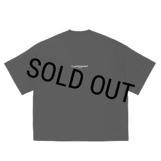COOTIE PRODUCTIONS/Spanish Pima Boxy S/S Tee（Black