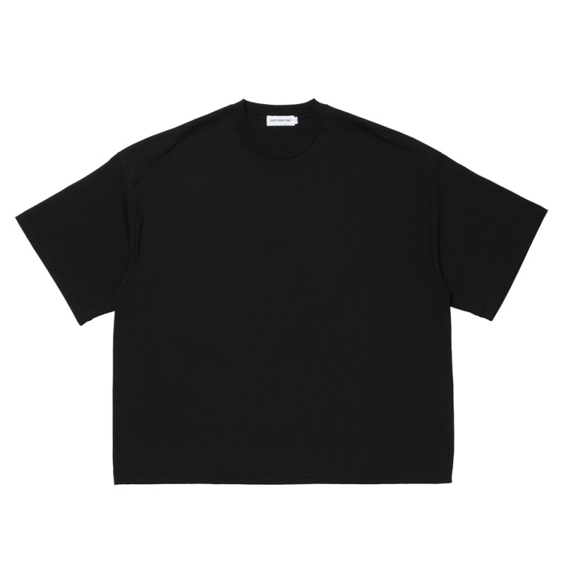画像1: COOTIE PRODUCTIONS/Spanish Pima Boxy S/S Tee（Black）［スパニッシュピマボクシーT-26春夏］