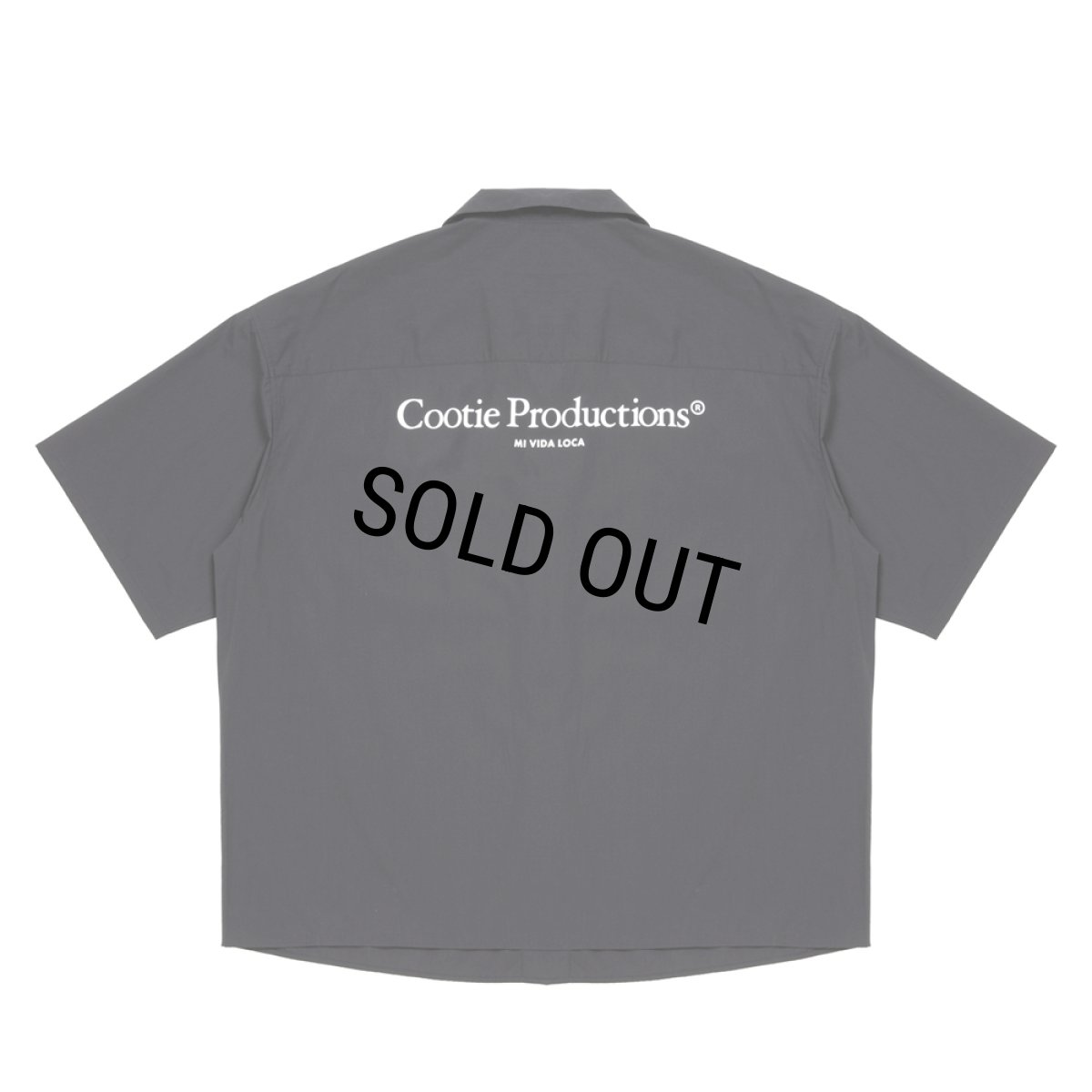 画像1: COOTIE PRODUCTIONS/Broad S/S Work Shirt（Black）［ブロードワークシャツ-26春夏］ (1)