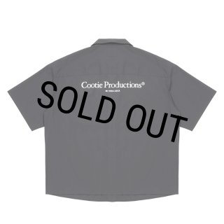 COOTIE PRODUCTIONS/Broad S/S Work Shirt（Black）［ブロードワーク