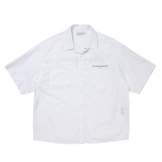 画像2: COOTIE PRODUCTIONS/Broad S/S Work Shirt（White）［ブロードワークシャツ-26春夏］ (2)