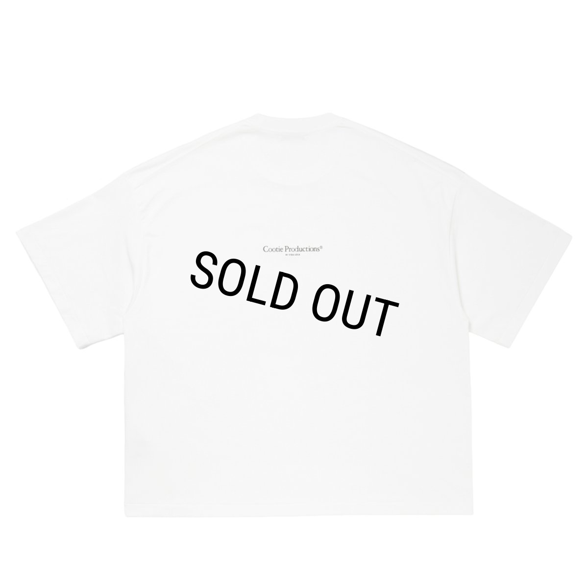 画像1: COOTIE PRODUCTIONS/Spanish Pima Boxy S/S Tee（White）［スパニッシュピマボクシーT-26春夏］ (1)