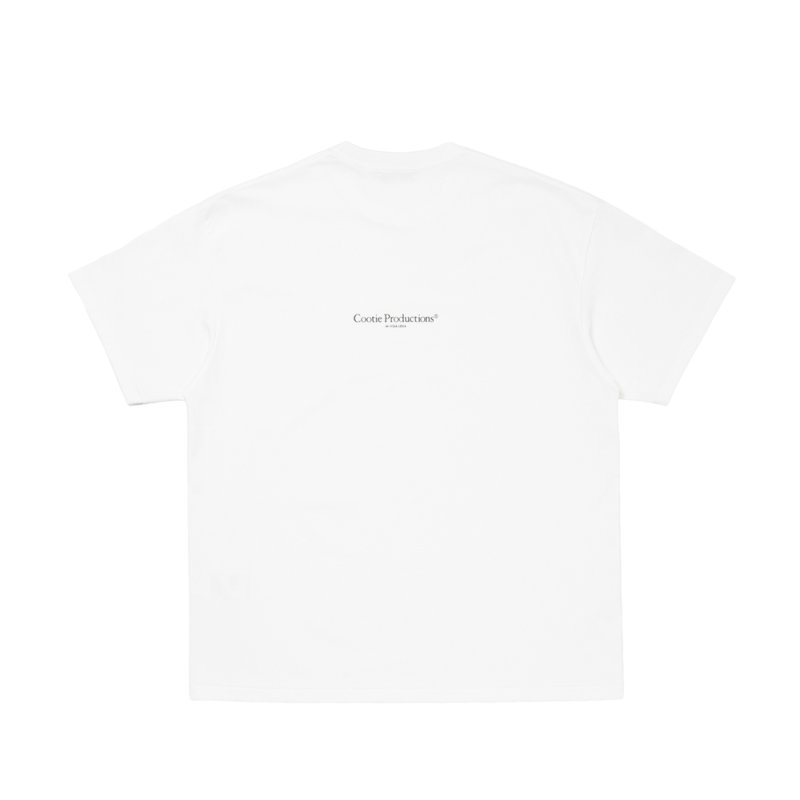 画像2: COOTIE PRODUCTIONS/Spanish Pima S/S Tee（White）［スパニッシュピマT-26春夏］