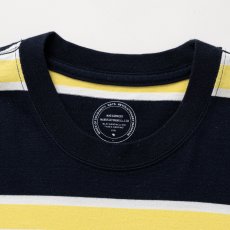 画像3: RATS/BORDER TEE（NAVY×YELLOW BORDER）［ボーダーT-26春夏］ (3)