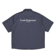 画像1: COOTIE PRODUCTIONS/Broad S/S Work Shirt（Navy）［ブロードワークシャツ-26春夏］ (1)