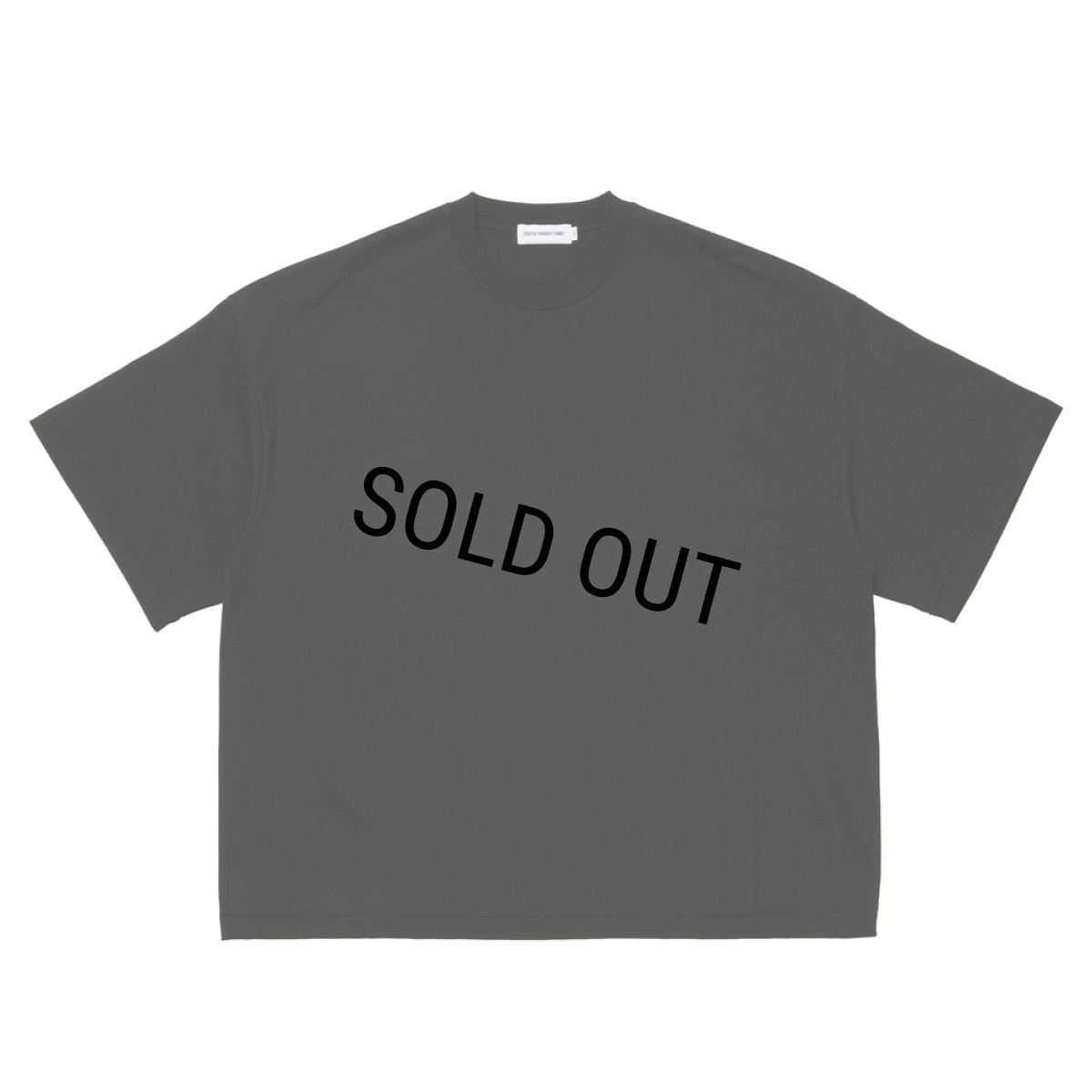 画像2: COOTIE PRODUCTIONS/Spanish Pima Boxy S/S Tee（Black）［スパニッシュピマボクシーT-26春夏］ (2)