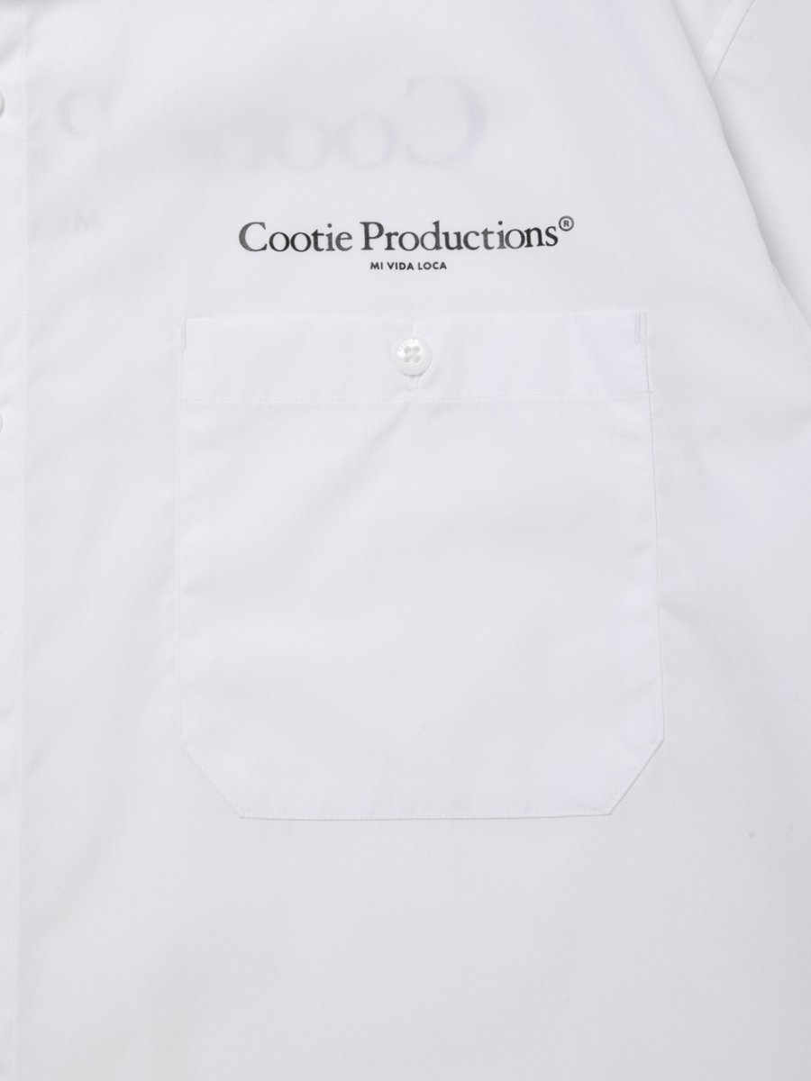 画像4: COOTIE PRODUCTIONS/Broad S/S Work Shirt（White）［ブロードワークシャツ-26春夏］ (4)