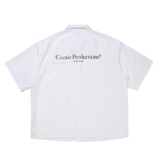 画像1: COOTIE PRODUCTIONS/Broad S/S Work Shirt（White）［ブロードワークシャツ-26春夏］ (1)