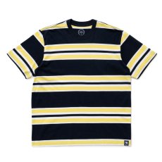 画像1: RATS/BORDER TEE（NAVY×YELLOW BORDER）［ボーダーT-26春夏］ (1)