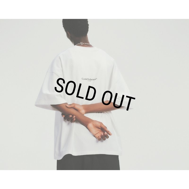 COOTIE PRODUCTIONS/Spanish Pima Boxy S/S Tee（Black