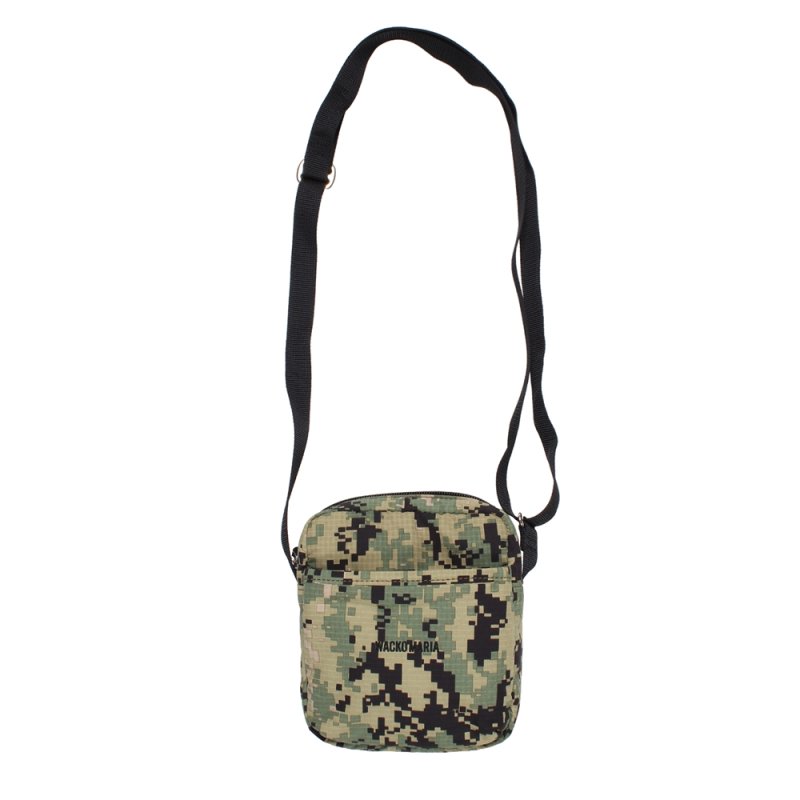 画像1: WACKO MARIA/SPEAK EASY / DIGITAL CAMO SMALL SHOULDER BAG（KHAKI）［デジタルカモスモールショルダーバッグ-26春夏］