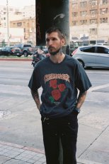 画像3: CHALLENGER/PIGMENT ROSE TEE（WHITE ROSE）［ピグメントローズT-26春夏］ (3)