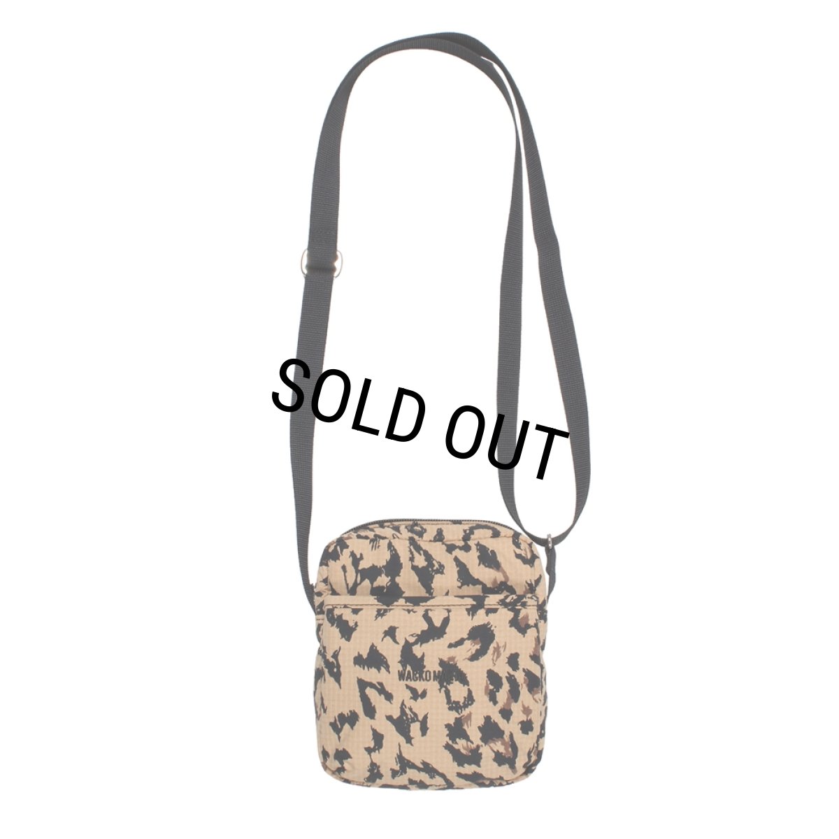 画像1: WACKO MARIA/SPEAK EASY / LEOPARD SMALL SHOULDER BAG（BEIGE）［レオパードスモールショルダーバッグ-26春夏］ (1)