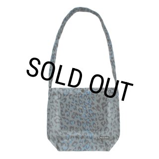 WACKO MARIA/SPEAK EASY / LEOPARD MESH SHOULDER BAG（GRAY