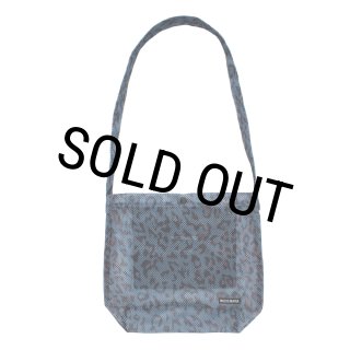 WACKO MARIA/SPEAK EASY / LEOPARD MESH SHOULDER BAG（NAVY