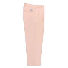 画像1: WACKO MARIA/SOLBIATI / DOUBLE PLEATED TROUSERS（PINK）［ツータックチノトラウザース-26春夏］ (1)