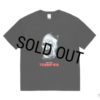 WACKO MARIA/TERRIFIER / WASHED HEAVY WEIGHT T-SHIRT（BLACK