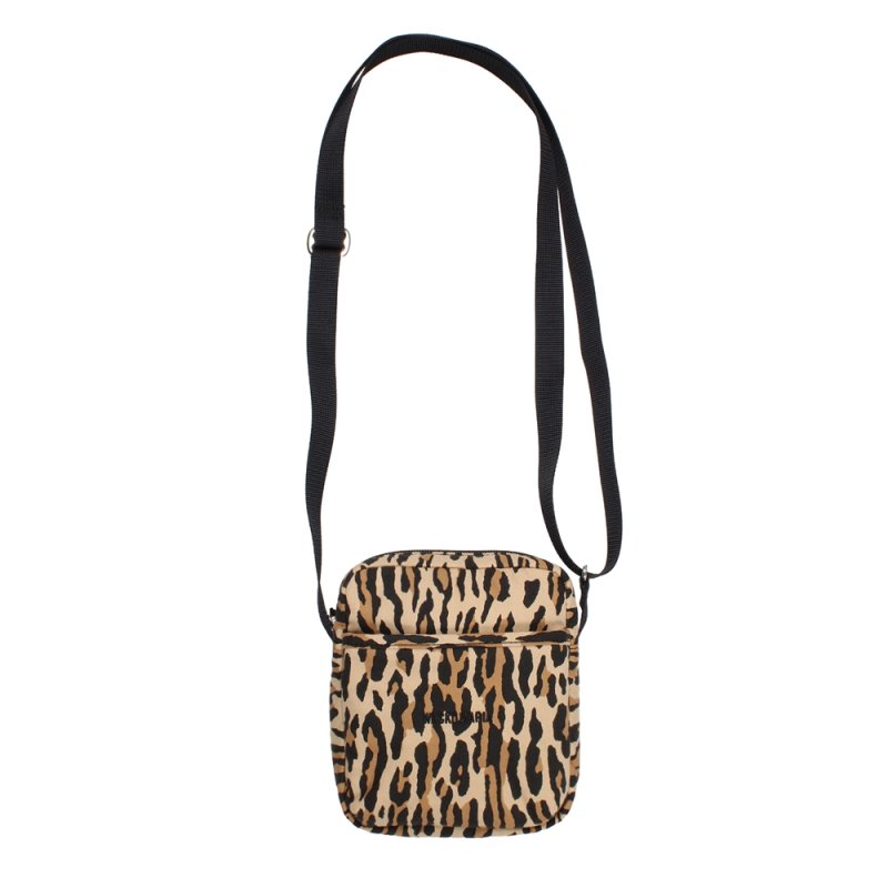 画像1: WACKO MARIA/SPEAK EASY / LEOPARD SMALL SHOULDER BAG（BEIGE）［レオパードスモールショルダーバッグ-26春夏］