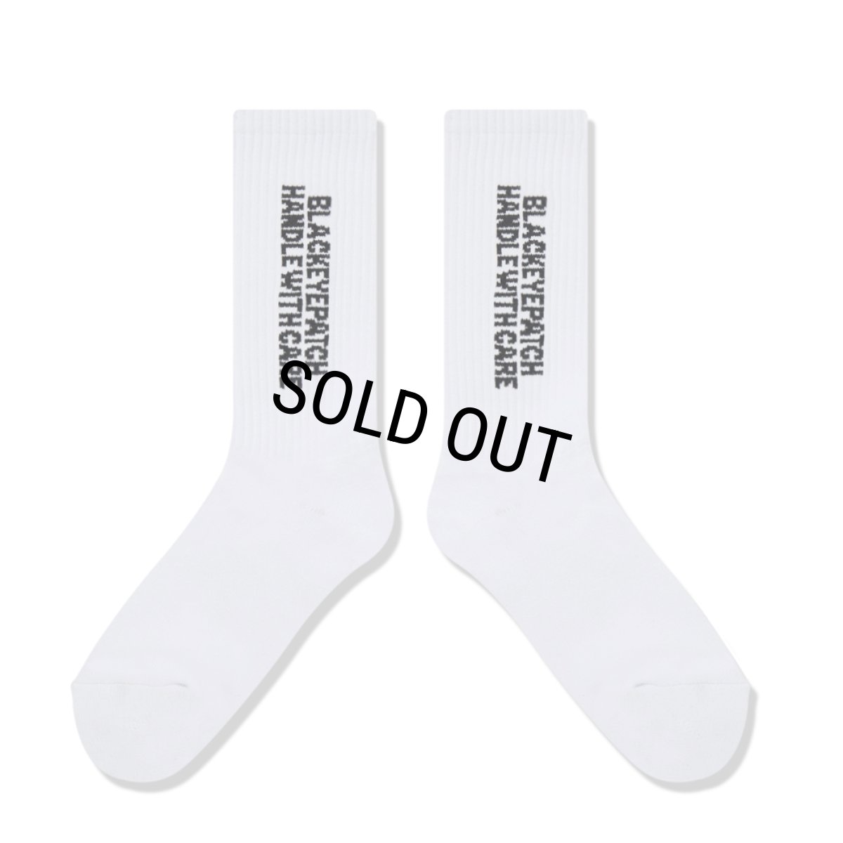 画像3: BlackEyePatch/HWC SOCKS（WHITE） (3)