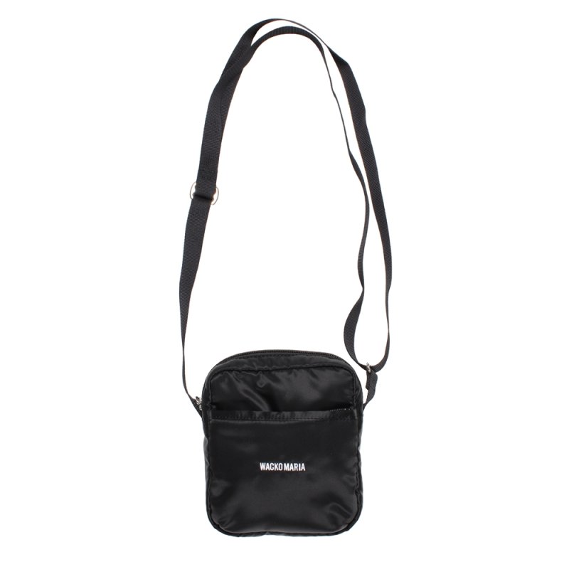画像1: WACKO MARIA/SPEAK EASY / NYLON SMALL SHOULDER BAG（BLACK）［ナイロンスモールショルダーバッグ-26春夏］